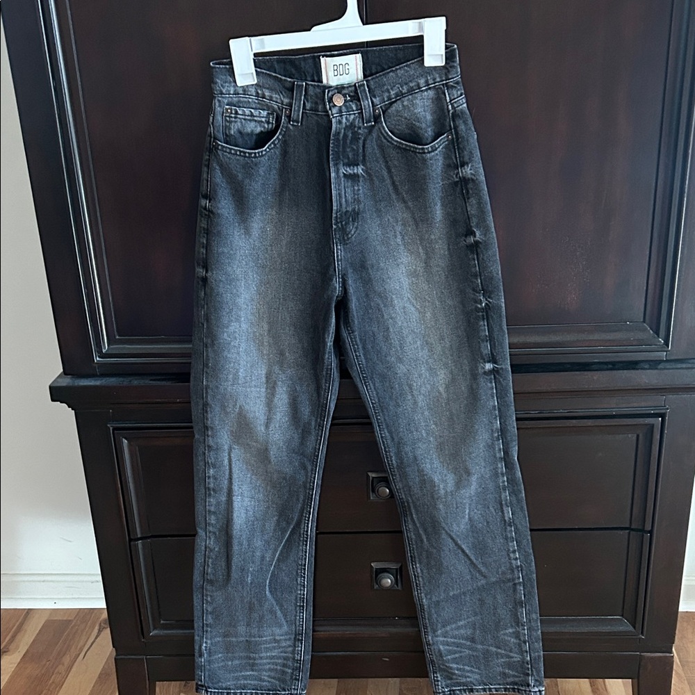 BDG Washed Black Relaxed Fit Jeans